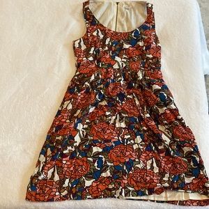 Fossil Floral Sleeveless Dress